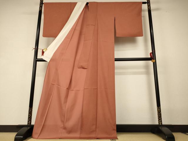 平和屋着物＊夏物 伝統工芸師 服部光擴 江戸小紋 絽 鮫小紋柄 ロング丈 正絹 逸品 AABI4772jd