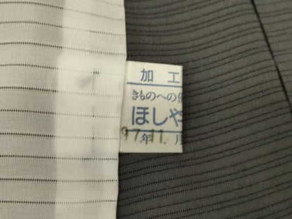 平和屋着物＊夏物 訪問着 絽 流水草花文 金彩 正絹 逸品 AABI4781jd