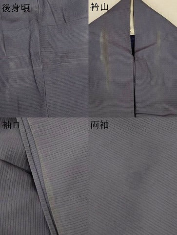 平和屋着物＊夏物 訪問着 絽 花松文 金銀彩 正絹 逸品 AABI4791jd