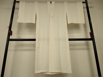 平和屋着物＊夏物 長襦袢 絽 鳥の子色 正絹 逸品 AABI4793jd
