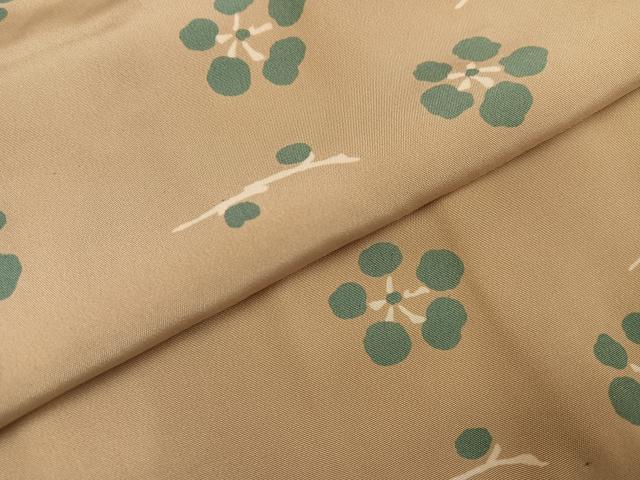 平和屋着物●長襦袢　無双仕立て　枝梅文　正絹　逸品　未使用　AABI4829ph
