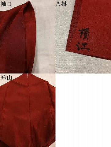 平和屋着物●小振袖　二尺袖　刺繍　舞桜文　金糸　AABI4831ph