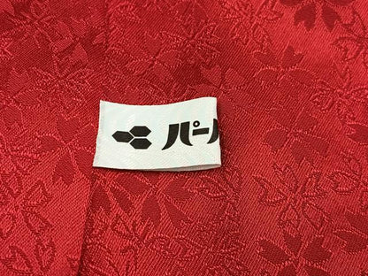 平和屋着物●豪華振袖　雪輪花文　暈し染め　金彩　正絹　逸品　AABI4844ph