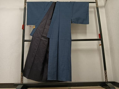 平和屋着物●男性　本場大島紬　アンサンブル　亀甲絣　正絹　逸品　未使用　AABI4845ph