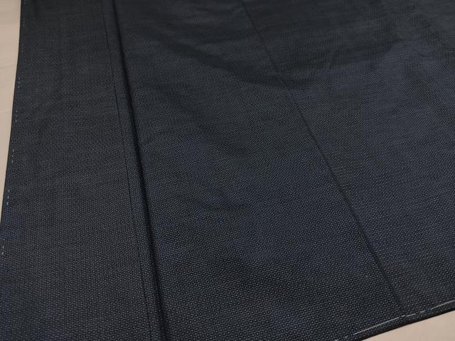 平和屋着物●男性　本場大島紬　アンサンブル　亀甲絣　正絹　逸品　未使用　AABI4845ph