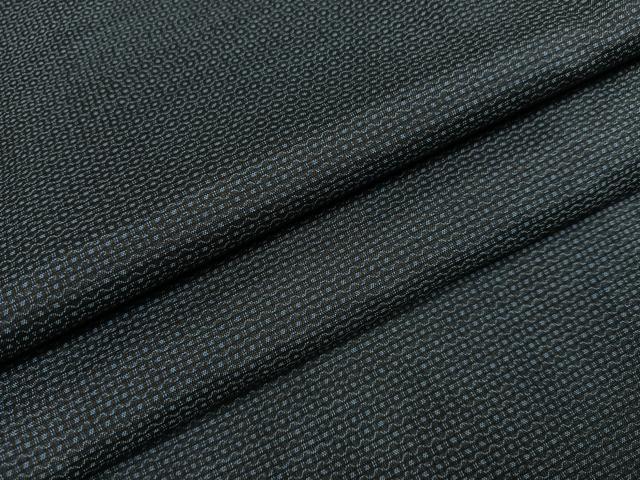 平和屋着物●男性　本場大島紬　アンサンブル　亀甲絣　正絹　逸品　未使用　AABI4845ph