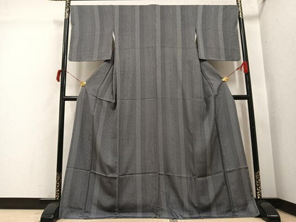 平和屋着物●江戸小紋　寄せ小紋柄　正絹　逸品　未使用　AABI4870ph