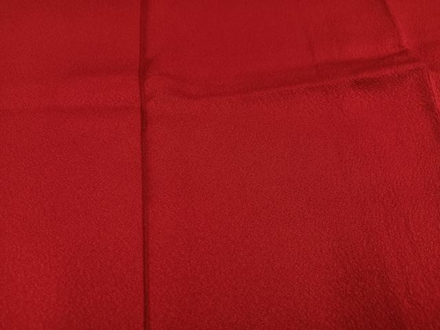 平和屋着物●豪華振袖　色無地　紅海老茶色　正絹　逸品　AABI4881ph