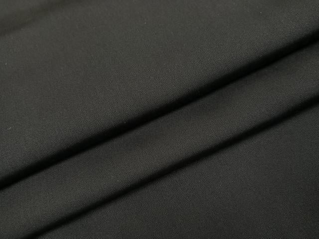 平和屋着物●男性　黒紋付・羽織セット　正絹　逸品　AABI4926ph