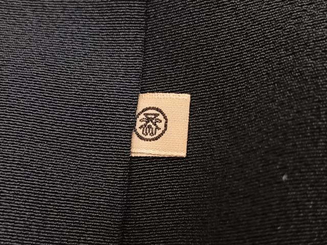 平和屋着物●京友禅作家　元橋宏太郎　黒留袖　飛鶴貝桶花文　暈し染め　金彩　阪急百貨店扱い　正絹　逸品　AABI4943ph