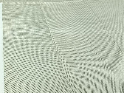 平和屋着物▽本塩沢　単衣　十字絣　証紙付き　正絹　逸品　AABI4980jh
