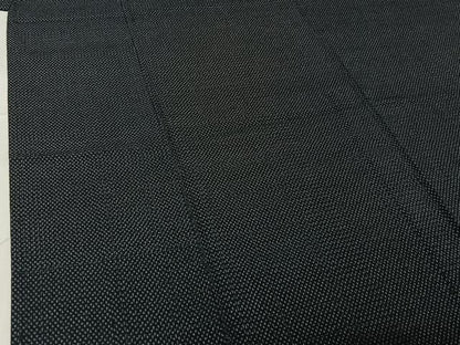 平和屋着物▽男性　紬　単衣　蚊絣　正絹　逸品　AABI5000jh
