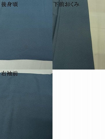 平和屋着物▽上質な色無地　単衣　薄花色　正絹　逸品　AABI5022jh