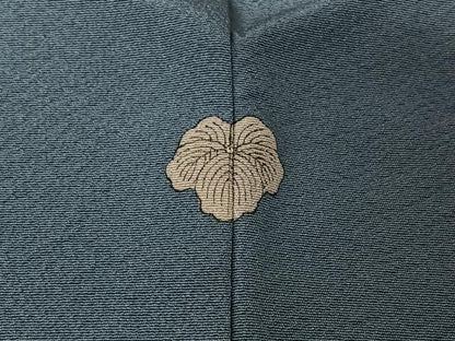 平和屋着物▽上質な色無地　単衣　薄花色　正絹　逸品　AABI5022jh