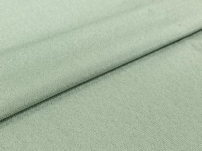 平和屋着物▽本塩沢　単衣　秘色色　正絹　逸品　AABI5023jh