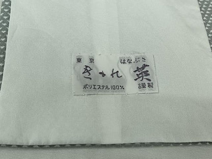 平和屋着物▽洗える最高級着物　＜英＞はなぶさ謹製　小紋　単衣　幾何学文様　洗える着物　AABI5048jh