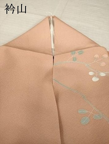 平和屋着物●訪問着　友禅　枝花文　金彩　松坂屋扱い　正絹　逸品　AABI5089ck