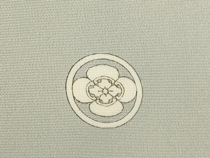 平和屋着物●創業460年・千總　色留袖　駒刺繍　御所車花文　三越扱い　正絹　逸品　AABI5092ck