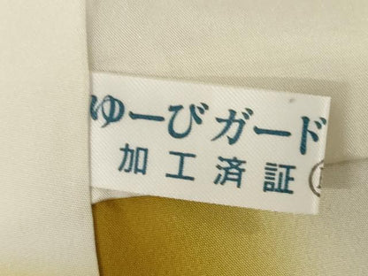 平和屋着物●上質な小紋　兎　正絹　逸品　AABI5102ck