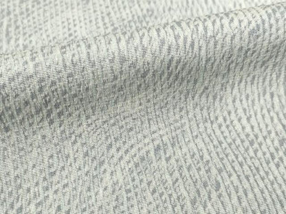 平和屋着物●上質な小紋　よろけ縞　正絹　逸品　AABI5130ck