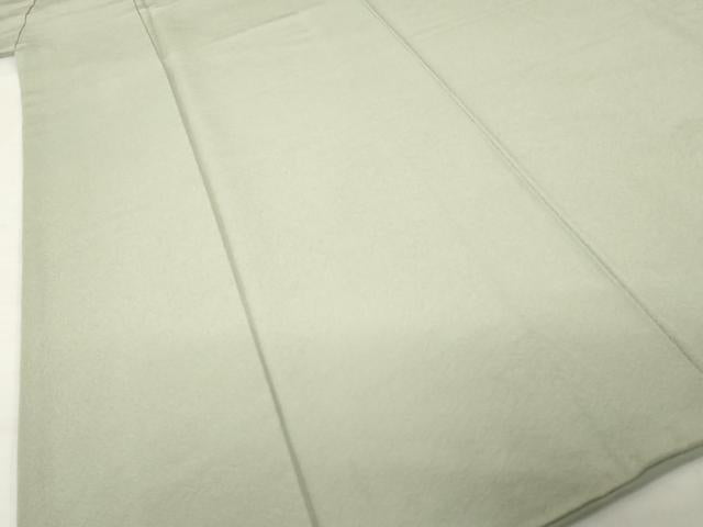 平和屋着物●上質な色無地　生壁色　正絹　逸品　AABI5132ck