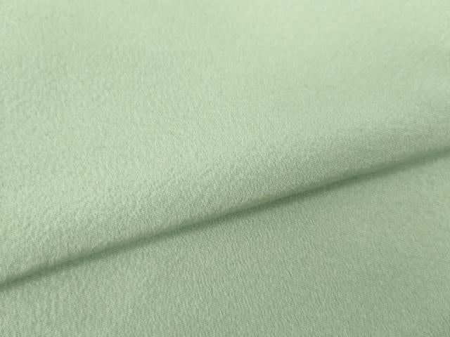 平和屋着物●上質な色無地　利休鼠色　正絹　逸品　AABI5134ck