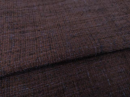 平和屋着物●上質な紬　霞文　正絹　逸品　AABI5135ck
