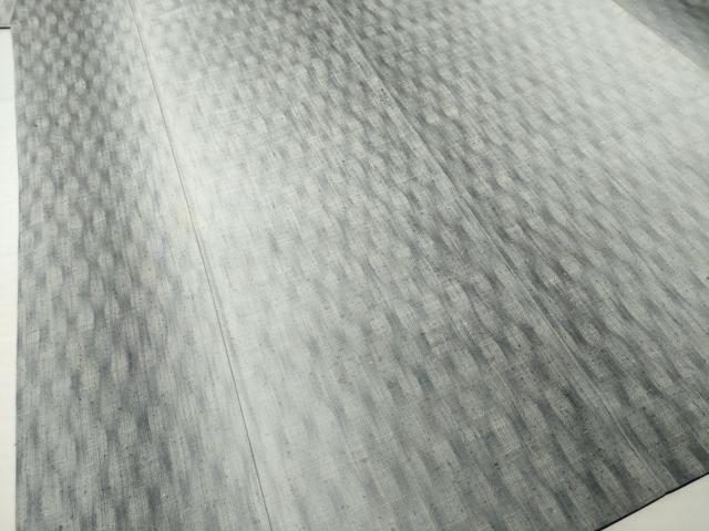 平和屋着物●上質な紬　間道　正絹　逸品　AABI5136ck