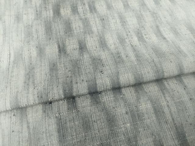 平和屋着物●上質な紬　間道　正絹　逸品　AABI5136ck