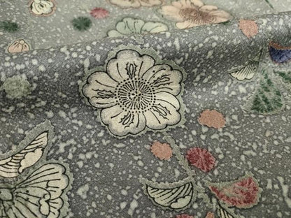 平和屋着物●訪問着　辻が花　絞り　暈し染め　正絹　逸品　AABI5138ck