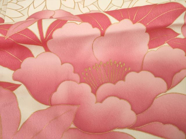 平和屋着物●豪華振袖　駒刺繍　花尽くし　金彩　正絹　逸品　AABI5142ck