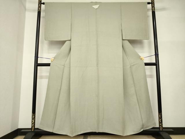 平和屋着物●上質な色無地　生壁色　正絹　逸品　未使用　AABI5152ck