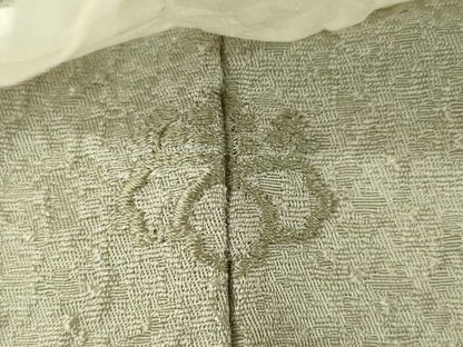 平和屋着物●上質な色無地　生壁色　正絹　逸品　未使用　AABI5152ck