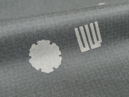 平和屋着物●本場大島紬　染大島　小紋　雪輪　源氏香　正絹　逸品　AABI5154ck