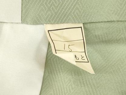 平和屋着物●訪問着　枝花文　暈し染め　金彩　正絹　逸品　AABI5157ck