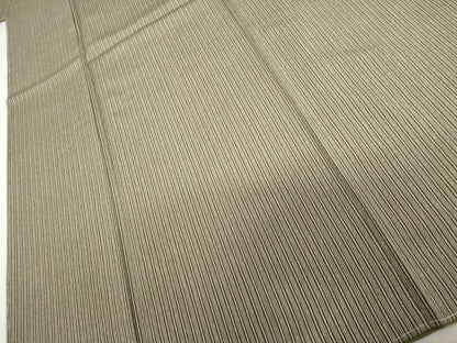 平和屋着物●江戸小紋　竹縞　正絹　逸品　未使用　AABI5166cs