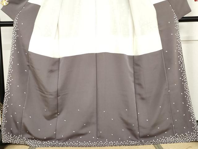 平和屋着物○上質な小紋 舞桜間道 金彩 正絹 逸品 未使用