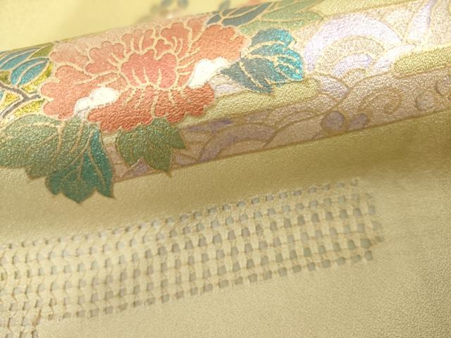 平和屋着物○訪問着 中国三大刺繍 汕頭刺繍 スワトウ刺繍 エ霞