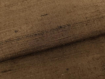 平和屋着物●男性　紬　色無地　憲法色　正絹　逸品　未使用　AABI5176cs