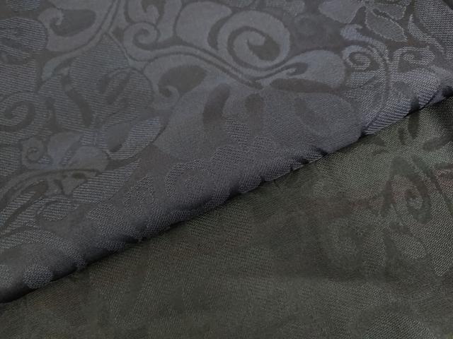 平和屋着物●上質な小紋　モンステラ　暈し染め　正絹　逸品　AABI5178cs