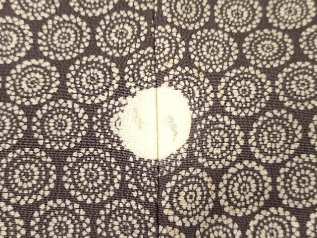 平和屋着物●東京友禅　坂和清　訪問着　刺繍　ろうけつ染　吉祥花丸文　暈し染め　正絹　逸品　AABI5195cs