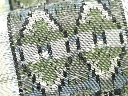 平和屋着物●上質な紬　花間道　正絹　逸品　AABI5203cs