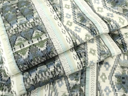 平和屋着物●上質な紬　花間道　正絹　逸品　AABI5203cs