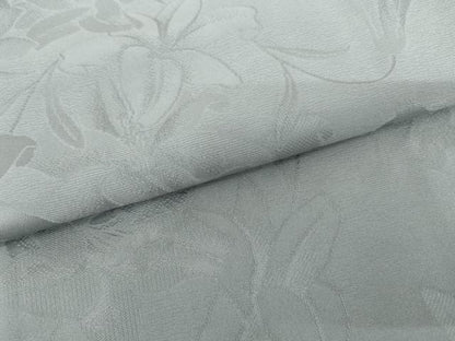 平和屋着物●上質な色無地　草花地紋　秘色色　正絹　逸品　未使用　AABI5206cs