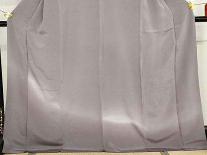 平和屋着物●豪華色留袖　霞文　鬼しぼ縮緬　ロング丈　正絹　逸品　AABI5247cs