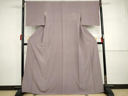 平和屋着物●江戸小紋　角通し　正絹　逸品　AABI5250cs