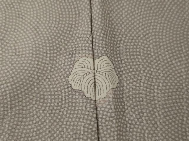 平和屋着物●上質な小紋　雲取り文　暈し染め　高島屋扱い　正絹　逸品　AABI5259cs