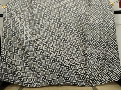 平和屋着物●訪問着　中国三大刺繍　相良刺繍　絞り　七宝花文　暈し染め　金通し地　三越扱い　正絹　逸品　AABI5260cs