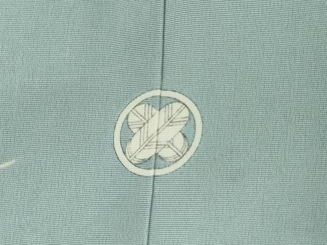 平和屋着物●訪問着　友禅　刺繍　鴛鴦梅松花文　高島屋扱い　正絹　逸品　AABI5261cs