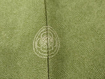 平和屋着物●樋口実　江戸小紋　極小鮫小紋柄　三越扱い　正絹　逸品　AABI5268cs